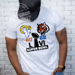 Rams Vs Bengals Football NFL 2022 Super Bowl T-Shirt