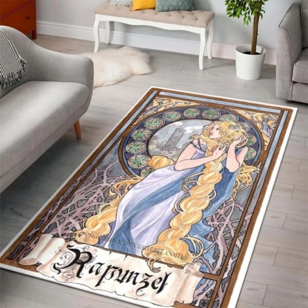 Rapunzel Tangled Disney Area Rug Carpet