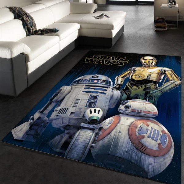 Robots Star Wars Arts Area Rug Carpet