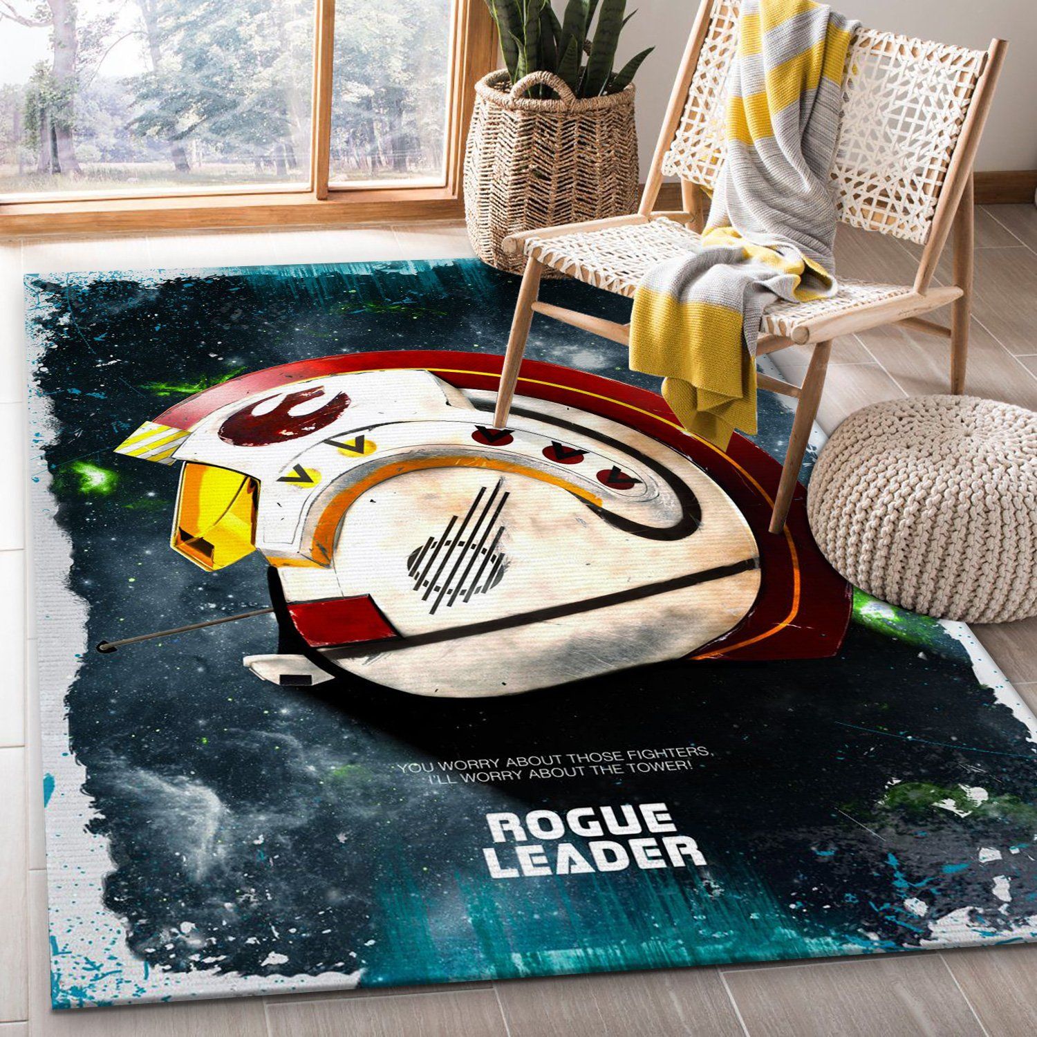 Rogue Leader Star Wars Helmets Arts Area Rug Carpet Rogue Leader Star Wars Helmets Arts Area Rug Carpet