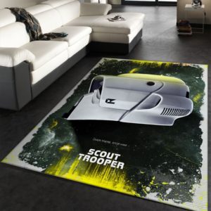 Scout Trooper Star Wars Movie Area Rug Carpet