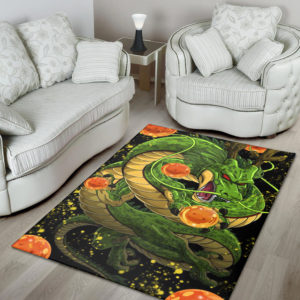 Shenron Dragon Ball Rug For Bedroom Aesthetic