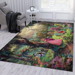 Sleeping Beauty Disney Area Rug Carpet