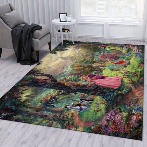 Sleeping Beauty Disney Area Rug Carpet