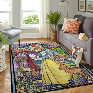 Snow White Princess Disney Area Rug Carpet