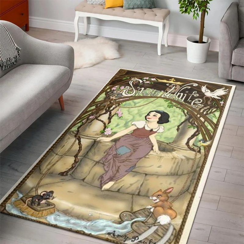 Snow White Princess Disney Area Rug Carpet Snow White Princess Disney Area Rug Carpet