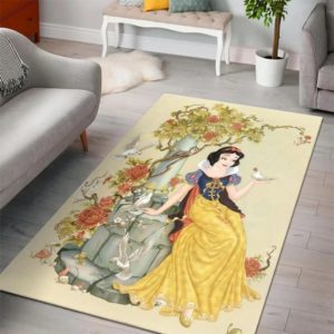 Snow White Princess Disney Area Rug Carpet