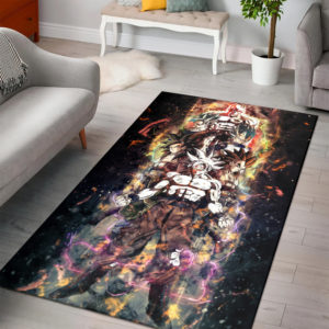 Son Goku Cadic Vegeta And Jiren Dragon Ball Z Carpet Rug For Living Room