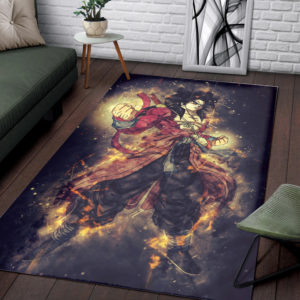 Son Goku Super Saiyan 4 Dragon Ball Super Rug For Bedroom Aesthetic
