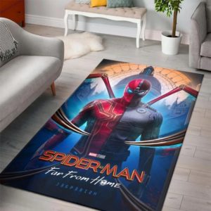 Spider Man Far From Home Marvel Area Rug Carpet