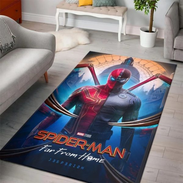 Spider Man Far From Home Marvel Area Rug Carpet