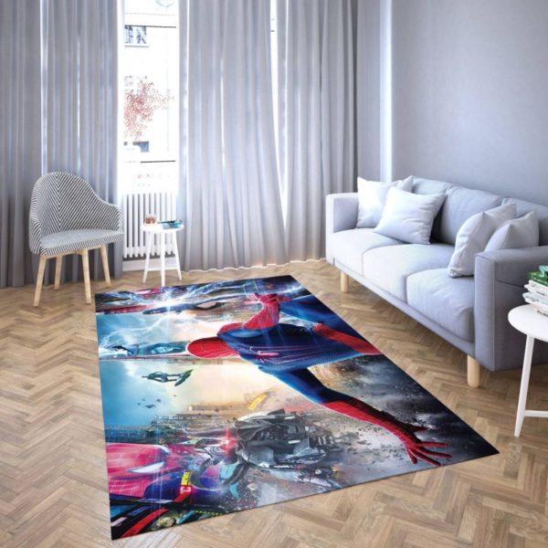 Spider Man Marvel Area Rug Carpet Home Decor