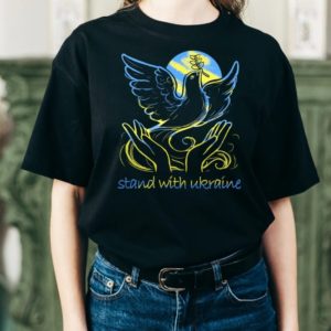 Stand With Ukraine Peace Unisex T-shirt
