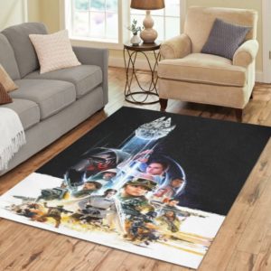 Star Wars Area Rug Carpet For Bedroom