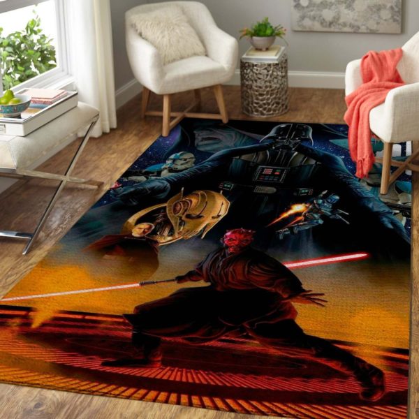 Star Wars Darth Vader Area Rug Carpet