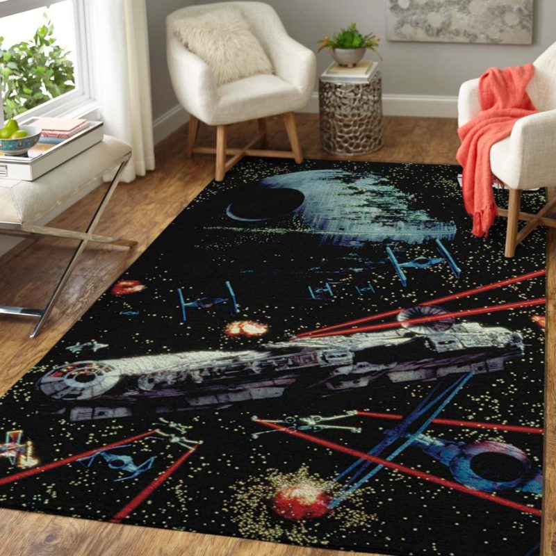 Star Wars Fans Saga Space Area Movie Rug Carpet REVER LAVIE