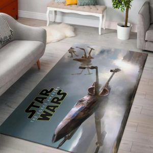 Star Wars Force Awakens Action Area Rug Carpet
