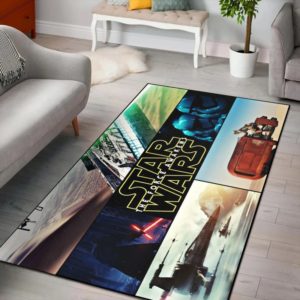 Star Wars Force Awakens Action Area Rug Carpet