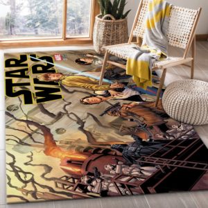 Star Wars Marvel Comic Area Rug Carpet