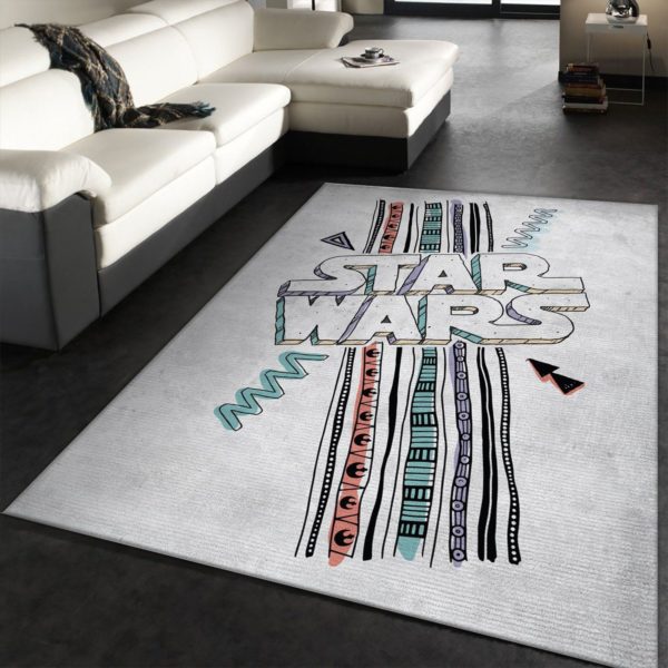 Star Wars Pattern Area Rug Carpet
