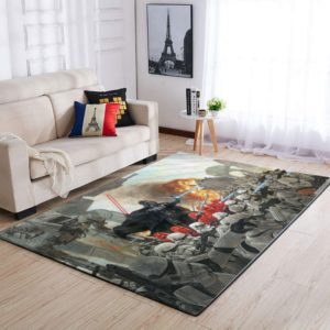 Star Wars Return Of The Jedi Area Rug Carpet For Living Room