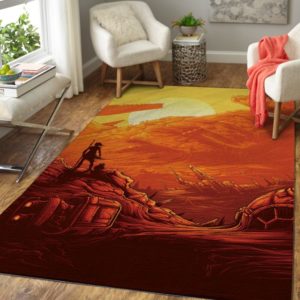 Star Wars The Force Awakens Area Rug Carpet Living Room