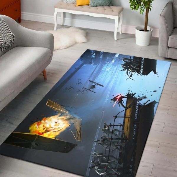 Star Wars The Force Unleashed Area Rug Carpet