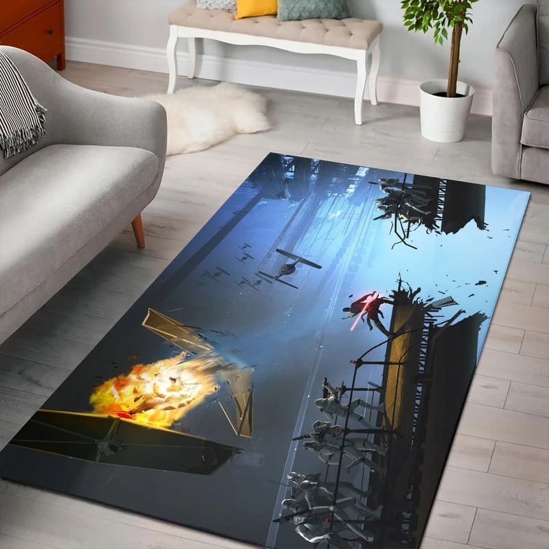 Star Wars The Force Unleashed Area Rug Carpet Star Wars The Force Unleashed Area Rug Carpet