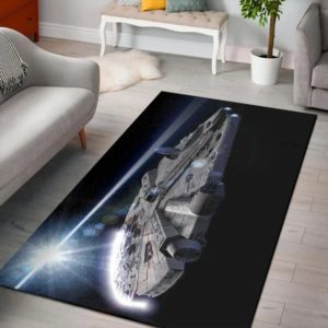 Star Wars X Wing Spaceship Area Rug Carpet