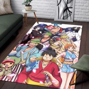 Staw Hats Wano One Piece Rug For Living Room