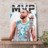 2022 NBA All Star Stephen Curry MVP Signature Poster Canvas