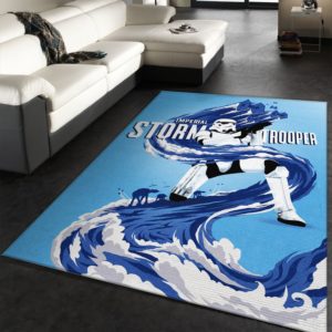 Stormtrooper Star Wars Movie Area Rug Carpet