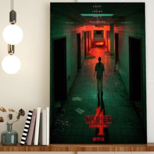 Stranger Things 4 The Lab Poster Canvas