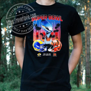 Super Bowl 2022 Rams Vs Bengals New Design T-Shirt