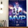 Cooper Kupp Super Bowl MVP LVI Poster Canvas