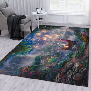 Tangled Disney Area Rug Carpet