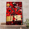 Team Canada Wins The Women’s Hockey Gold Medal at Beijing 2022 Poster Canvas