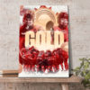 King James as LeBron James All Time Leading Scorer Poster Canvas