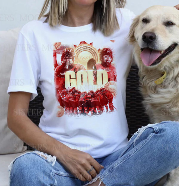 Team Canada Wins The Women’s Hockey Gold Medal at Beijing 2022 T-Shirt