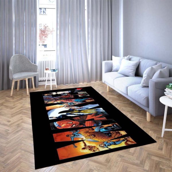 Team Marvel Strong Beautiful Area Rug Carpet