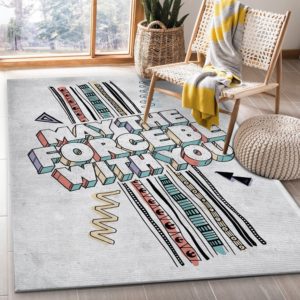 The Force Pattern Star Wars Area Rug Carpet