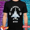 The Ghost Of Kyiv Flying Hero Ukraine Flag Unisex T-shirt