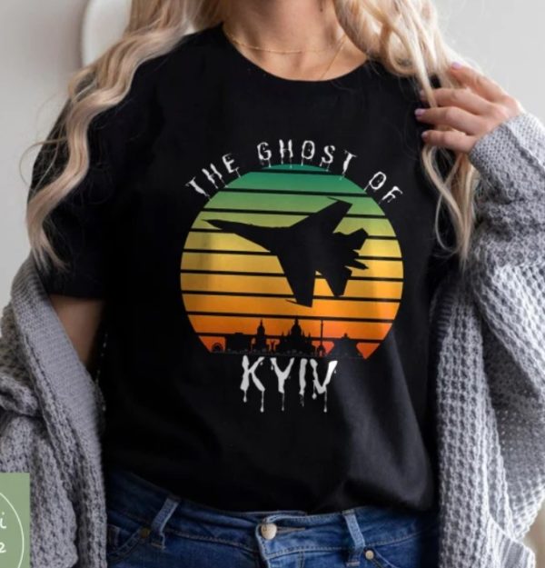The Ghost Of Kyiv Ukraine Vintage T-shirt