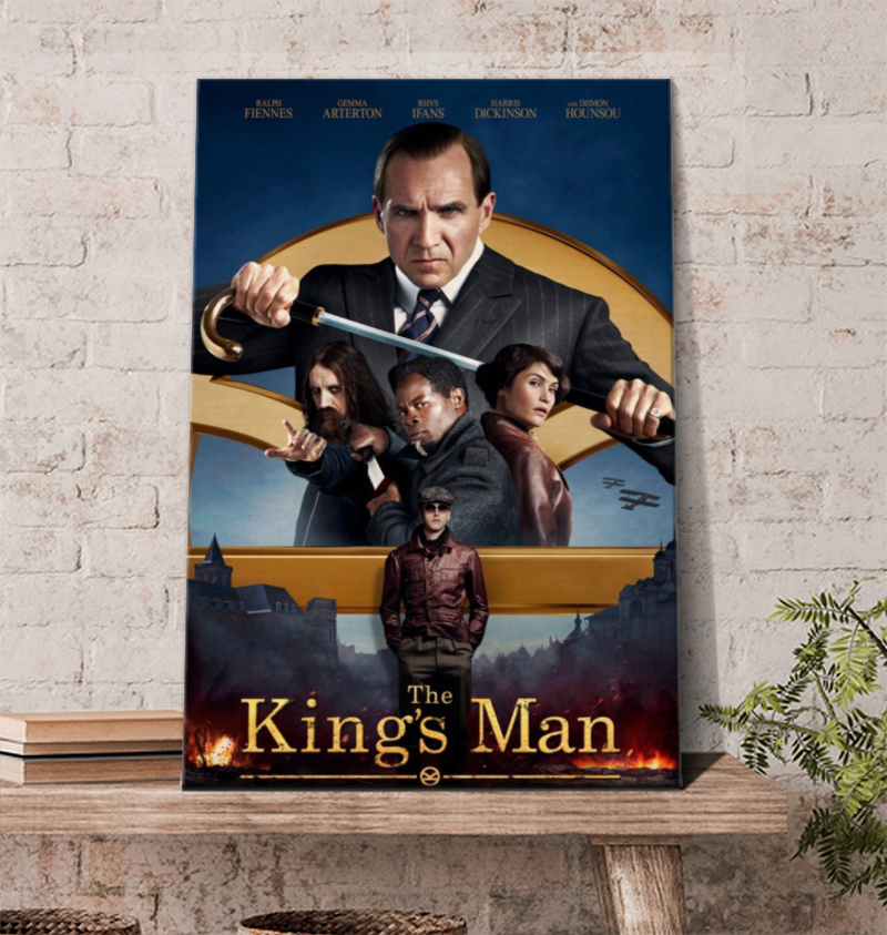 The Kings Man Poster Canvas The Kings Man Poster Canvas