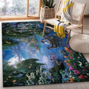 The Little Mermaid Disney Area Rug Carpet For Living Room