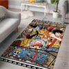 One Piece Jack Sparrow Area Rug Living Room