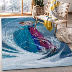The Warm Embrace Elsa And Anna Disney Area Rug Carpet