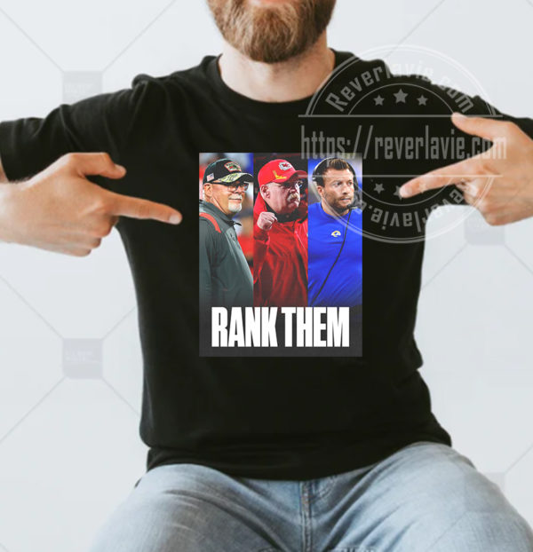 Three Of The Best Coaches In The NFL T-Shirt