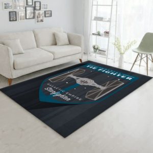 Tie Fighter Star Wars Badges Arts Area Rug Carpet