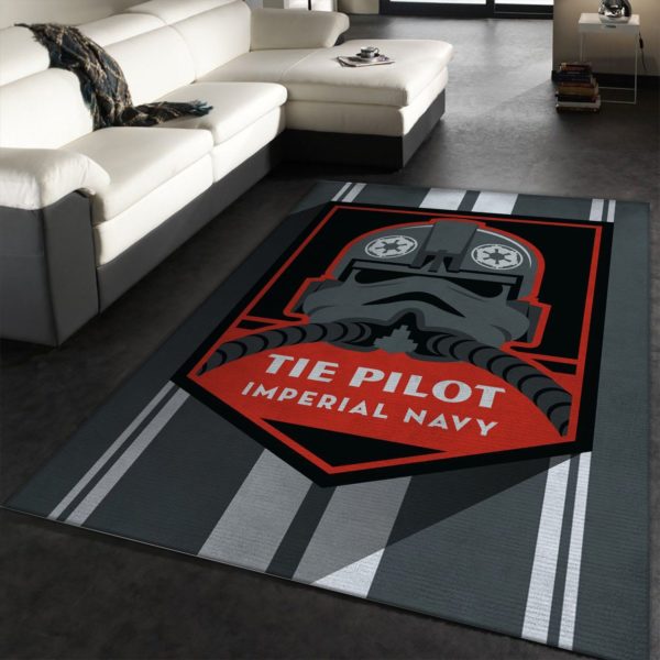 Tie Pilot Star Wars Badges Arts Area Rug Carpet